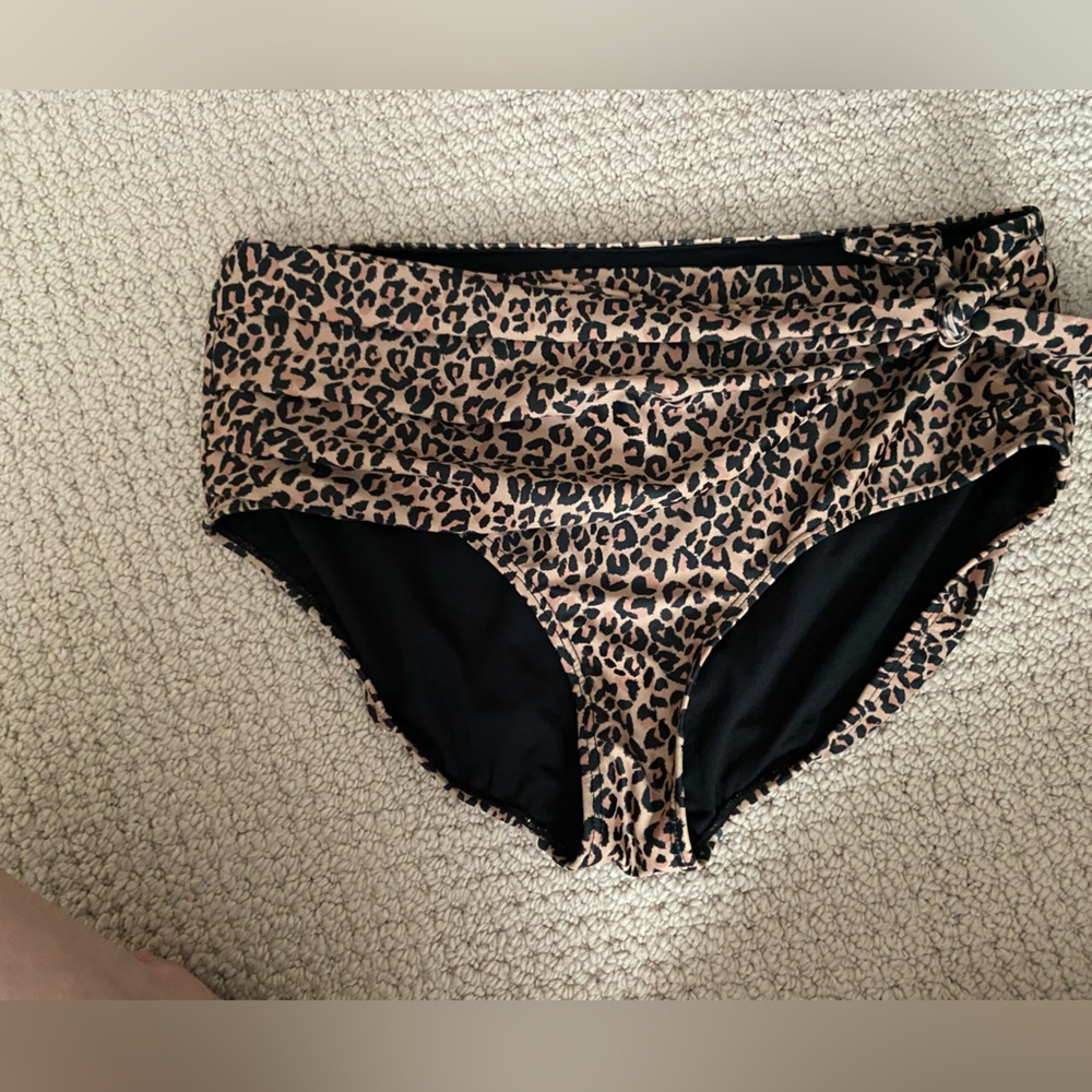 Albion cheetah print bikini bottoms